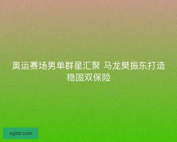 奥运赛场男单群星汇聚 马龙樊振东打造稳固双保险